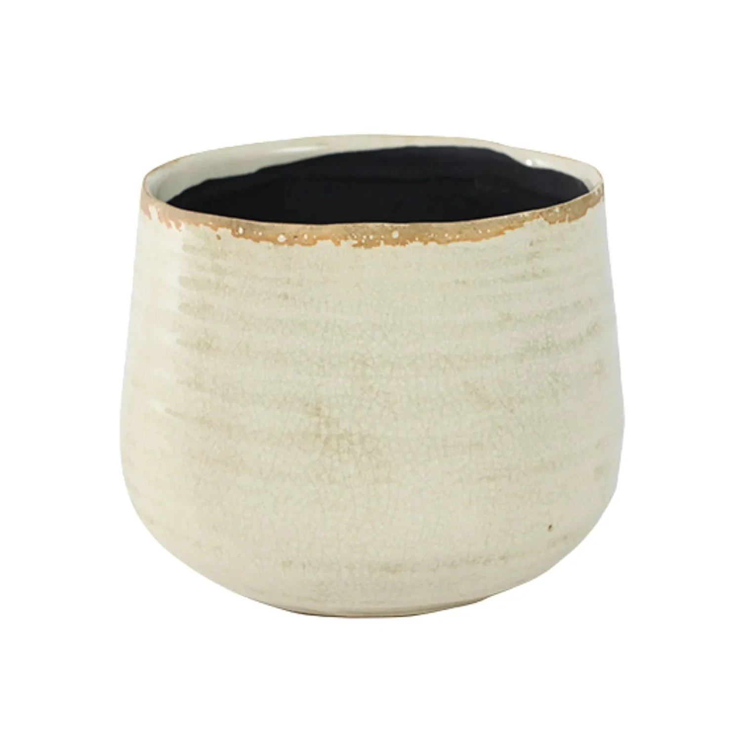 Como Cream Premium Glaze Planter (18cm Plant Pot) - Image 2