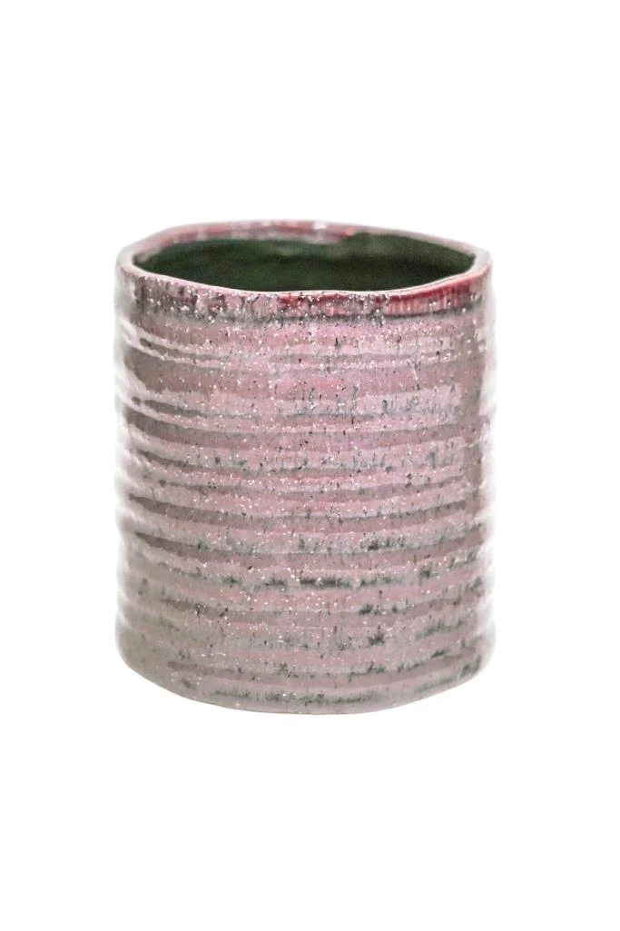 Premium Glaze Rose Planter (14cm Indoor Plant Pot) - Image 2