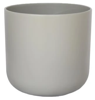 Lisbon Designer Planter Light Grey 15cm - Image 2